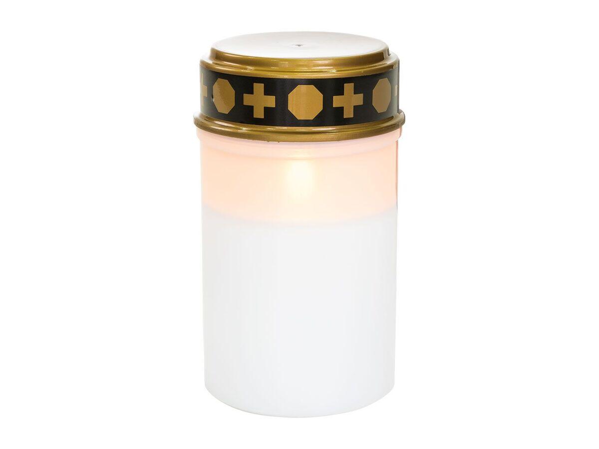 Світлодіодна LED лампадка Melinera, свічка, Ø 7 х 12 см, фото 1