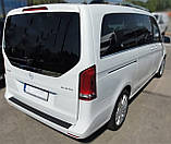 Захисна накладка на задній бампер для Mercedes-Benz Vito / V-Class W447 2014+ /пластик/, фото 6