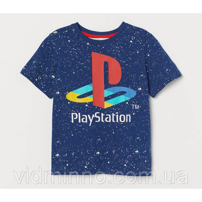 Дитяча футболка PlayStation H&M для хлопчика 4-6 років - р.110-116 /18612/