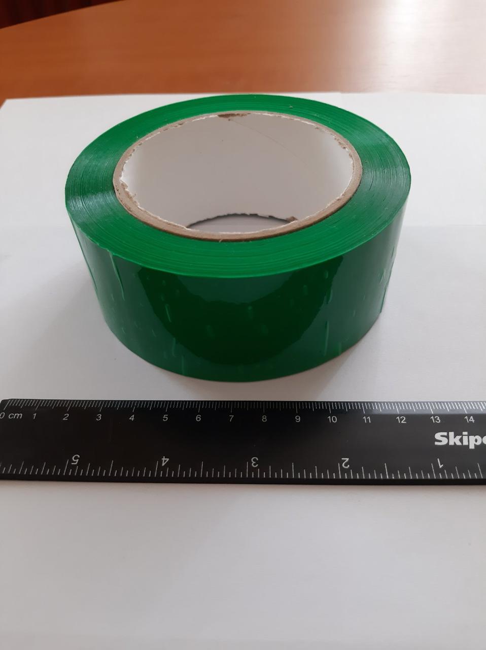 Скотч пакувальний зелений 45мм х 200м (6шт. в упаковці) - фото 3 - id-p1230569304