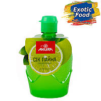 Сік лайма концентрований 220 мл ТМ "AKURA"