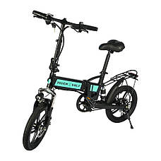 Электровелосипед ZM TigerVolt 16, чёрный, колеса 16", моторколесо 250W, аккумулятор 36V 5,2Ah (187Wh), фото 2