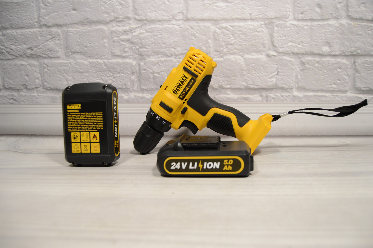 Шуруповёрт аккумуляторный DeWALT DCD791 (Шуруповерт ДеВолт с 2 аккумуляторам) - фото 5 - id-p1230611929