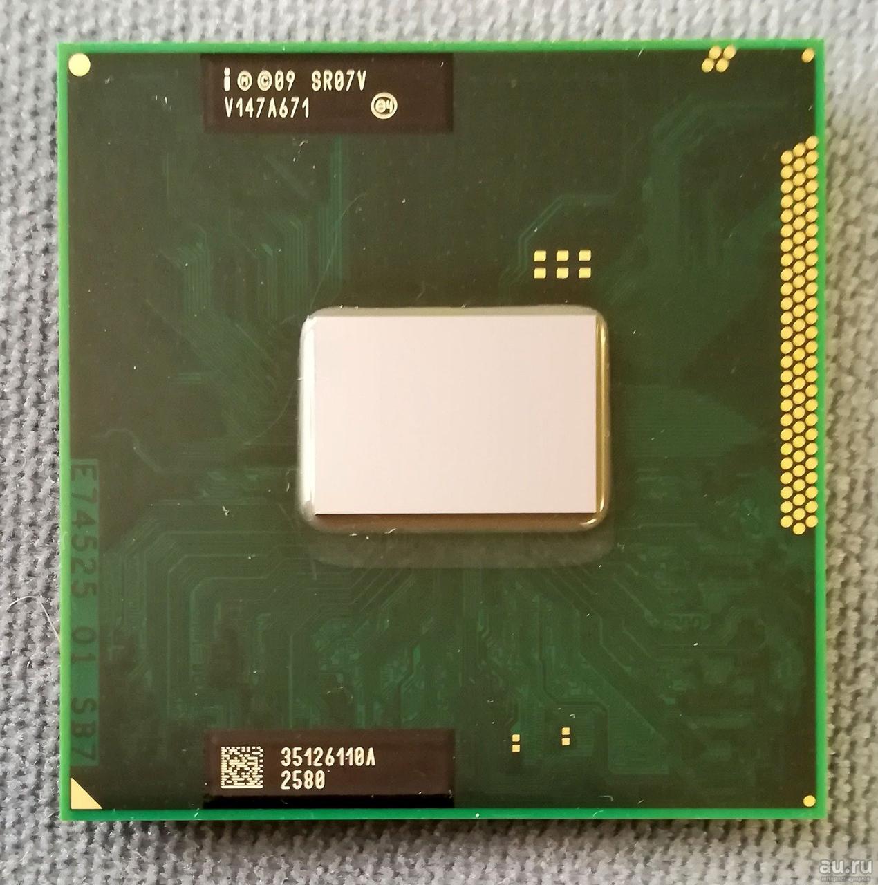 Процесор для ноутбука Intel Pentium B960 SR07V/SR0C9 2.2GHz/2M/35W Socket G2
