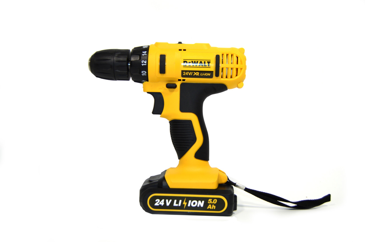 Шуруповерт акумуляторний DeWALT DCD791 ( Шуруповерт ДеВольт 5 Ah) 2 акум