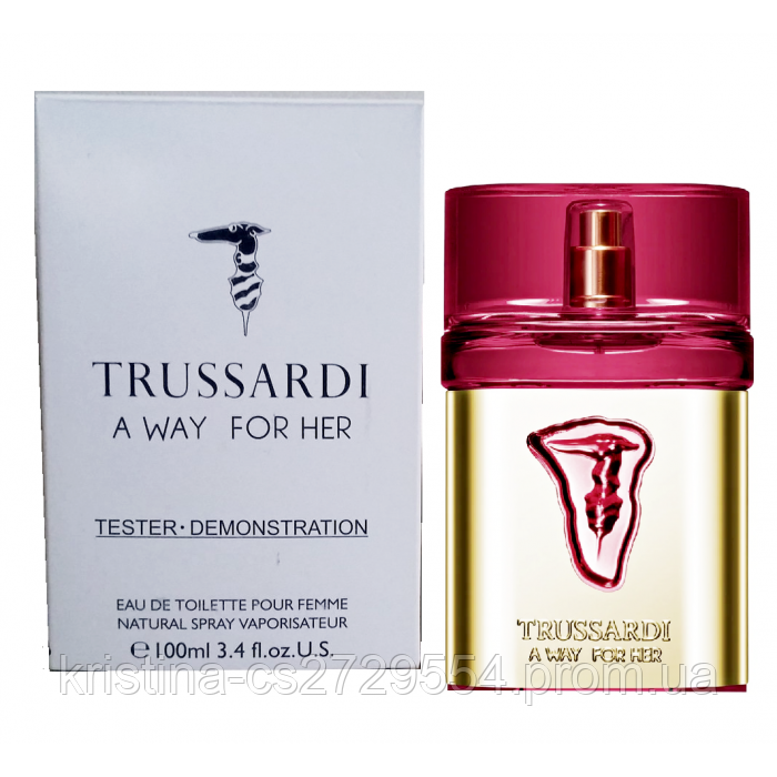 ТЕСТЕР Trussardi A Way For Her (Жіночий) 100мл парфум Труссарді е вей фо хе