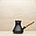 Турка для кави керамічна з дерев'яною ручкою 0,7 л, фото 2