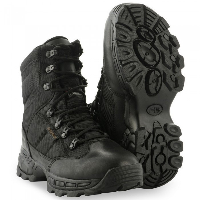 M-Tac черевики тактичні зимові Thinsulate чорні, фото 1