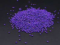 Фиолетовый Бисер для бисероплетения Круглый №8/0. 3мм. Непрозрачный 100г/уп. ААА Бусины для декора