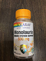 Монолаурин Solaray Monolaurin 500 mg 60 veg caps