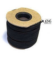 Резиновый шнур 6мм (100 м.пог) жгут для крепления и натяжки тента, на прицеп, кузов