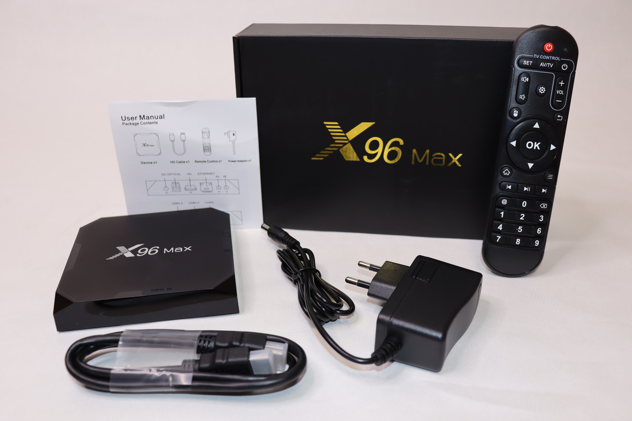 X96 MAX SMART TV BOX (Android 8,1, Amlogic S905X2, 4/32GB), фото 1