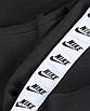 Світшот чорний NIKE з лого, стрічка BLK L (Р) 15-406-001-002, фото 5