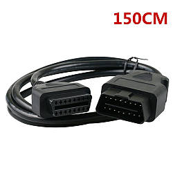 Кабель подовжувач OBD2 16-pin obd2 16 pin в obd2 16 pin - довжина 1,5м