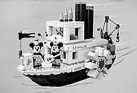 Lego 21317 Disney Steamboat Willie Пароплавчик Віллі, фото 5