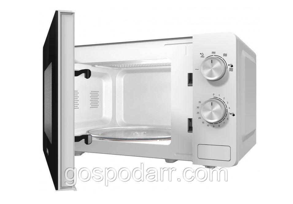 Мікрохвильова піч Gorenje MO 20 E1W**(800Вт,20л,біла+чорна)