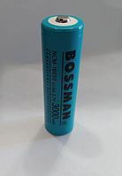 Акумулятор Bossman 18650 3000mAh з захистом