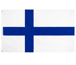 Прапор Фінляндії 90х150см