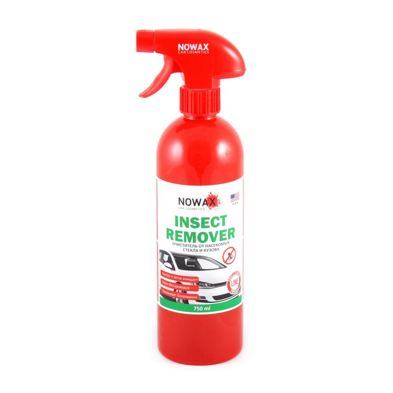 Nowax Insect Remover Очищувач від комах скла та кузова 750 мл
