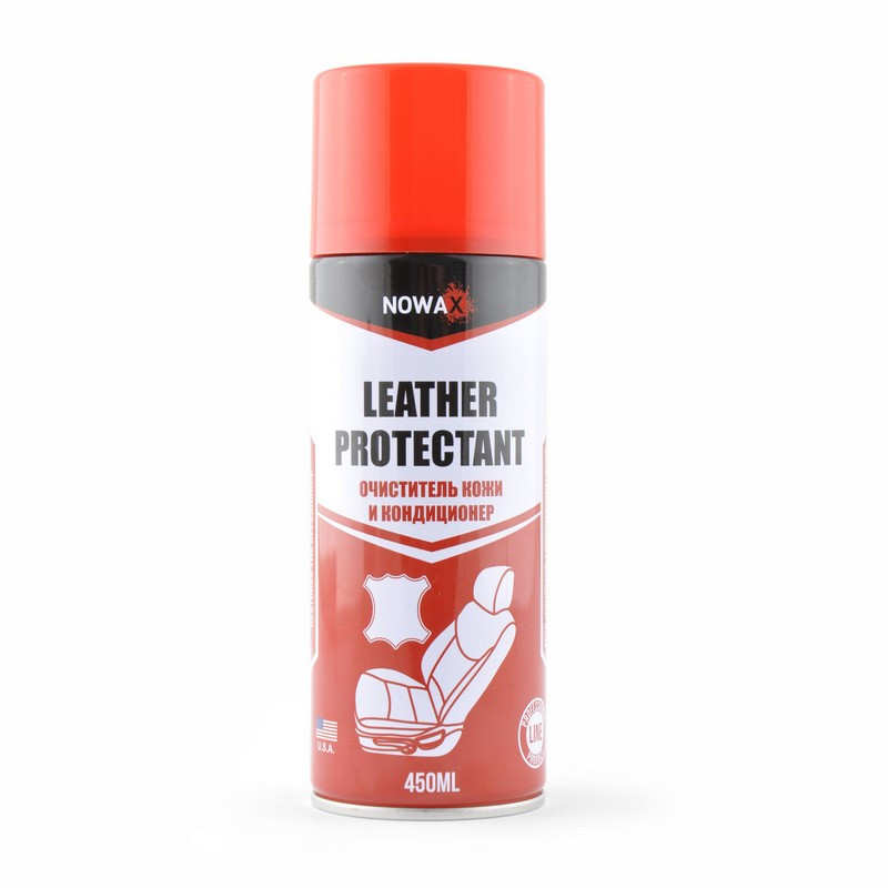 Очищувач шкіри автомобіля Nowax Leather Protectant 450 мл (NX45016)