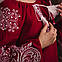 Блуза-вишиванка Дерево Життя на бордовому льоні 116, фото 4