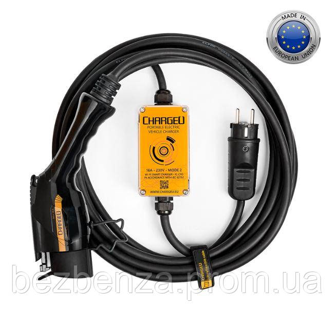 Зарядная станция ChargeU Mini 16A Wi-Fi Type1 J1772 - фото 2 - id-p1230710205