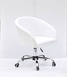 Крісло майстра ANDY CH - OFFICE Енді червона екокожа на колесах, фото 3