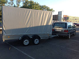 Тент на легковий причіп із тканини ПВХ — Sedo Іспанія