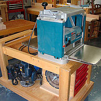 Рейсмусовий верстат Makita 2012NB + комплект ножів 793346-8, фото 4