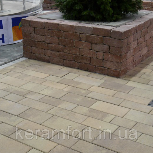 Паттерн 8 см, аріано. Золотий Мандарин. Тротуарна плитка, фото 1