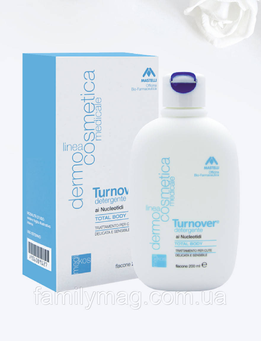 Очисний засіб для тіла, обличчя, волог Turnover® Cleanser MASTELLI 200 мл