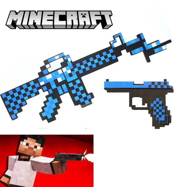 Піксельний Алмазний набір убивателя Minecraft