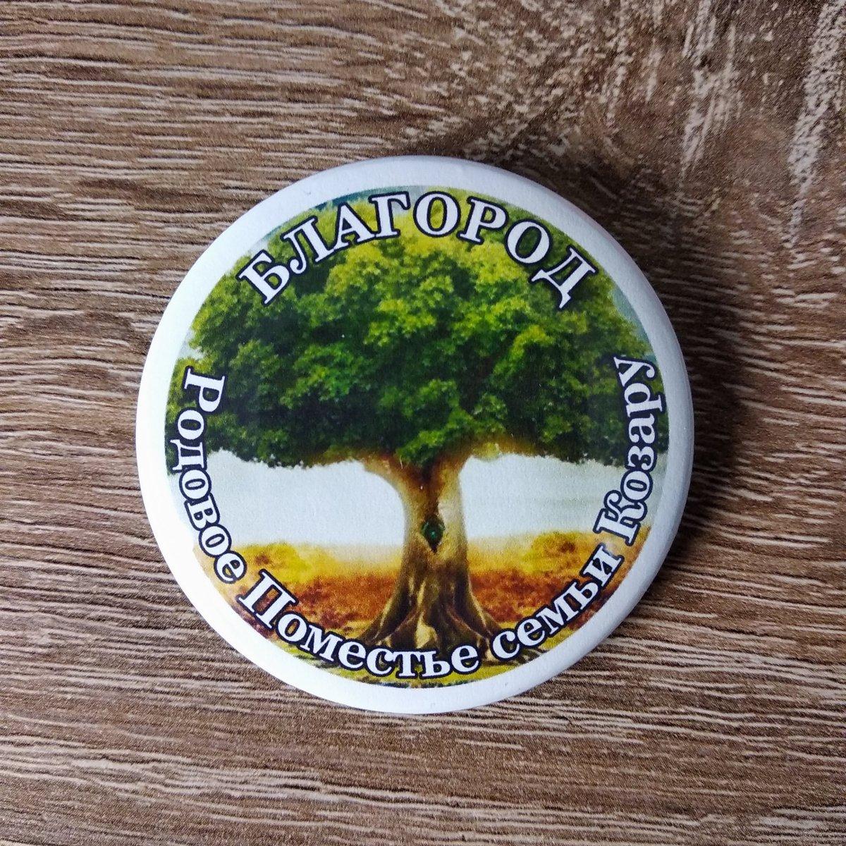 Символ Шляхетний. Металевий значок