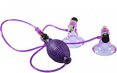 Вакуумна помпа з вібрацією для грудей Ultraviolett Nipple Sucker   | Knopka