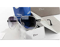 Женские солнцезащитные очки авиаторы Homme (белая оправа)