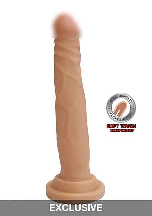 Реалістичний фалоімітатор Get Real Dual Density Dildo 7,5" від Toy Joy (Нідерланди) | Knopka, фото 1