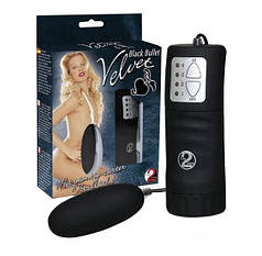 Віброяйце Velvet Black Bullet з пультом ДУ від Orion   | Knopka