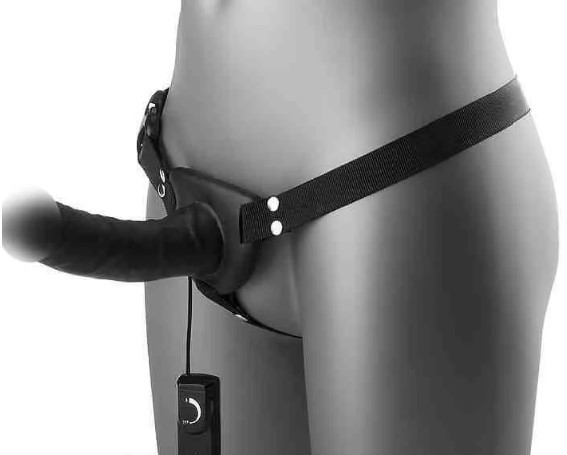 Порожнистий страпон з вібрацією Easy Rider від Orion   | Knopka