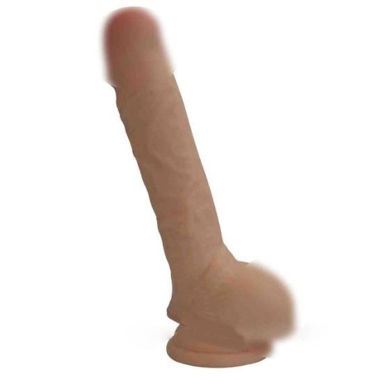 Реалістичний фалоімітатор Get Real Dual Density Dildo 9" with balls від Toy Joy (Нідерланди)   | Knopka