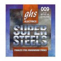 Струны для электрогитары GHS ST-XL 9-42 Super steels