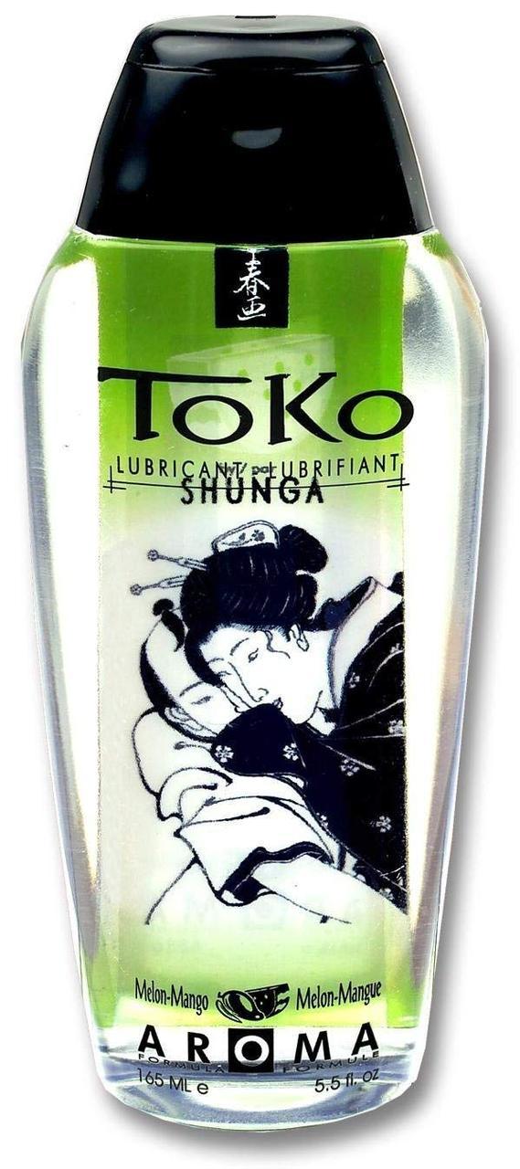 Лубрикант на водній основі Shunga Toko Aroma Lubricant Melon Mango з ароматом і смаком дині і манго   | Knopka