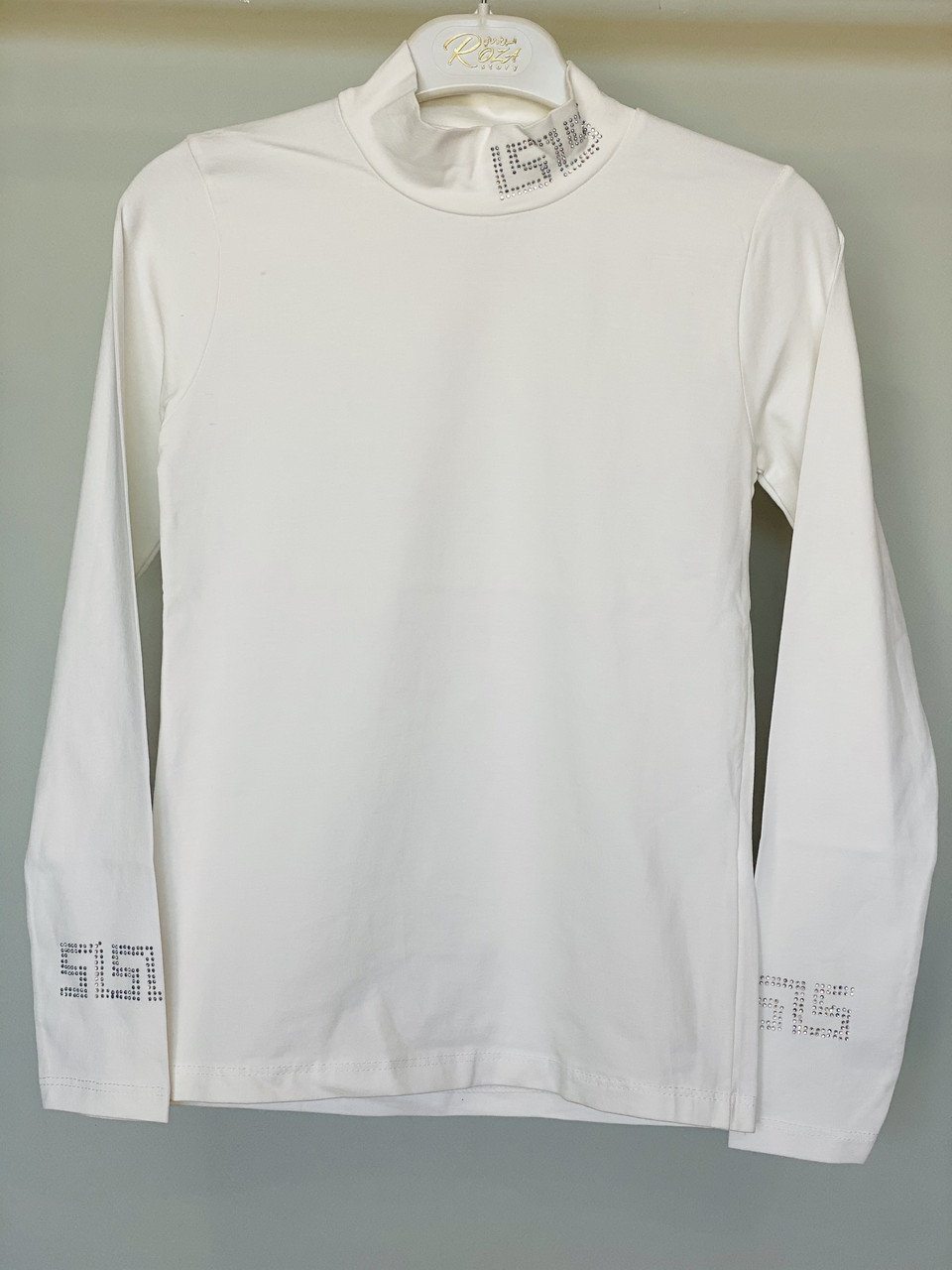 Водолазка для дівчинки підлітка Benini 6616 152 см Молочний, фото 1