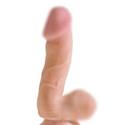 Фалоімітатор Pipedream King Cock+ Dual Density 6,5" Cock Flesh | Knopka, фото 1