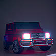 Дитячий електромобіль джип двомісний Mercedes-AMG G63 M 4259EBLR-1 (MP3, SD, USB, мотори 4x45W, акум.12V7A), фото 10