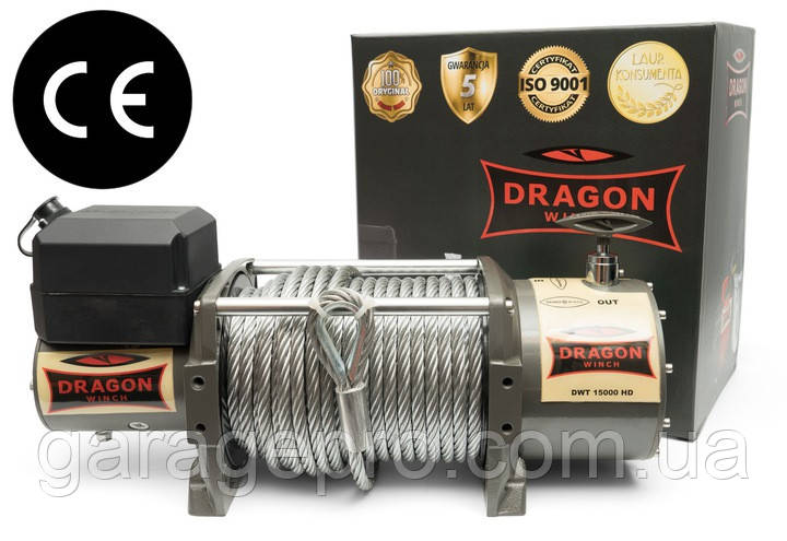 Електрична лебідка Dragon Winch Truck 15000HD