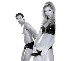 Реалістичний страпон Pipedream Limited Edition Hollow Strap On   | Knopka