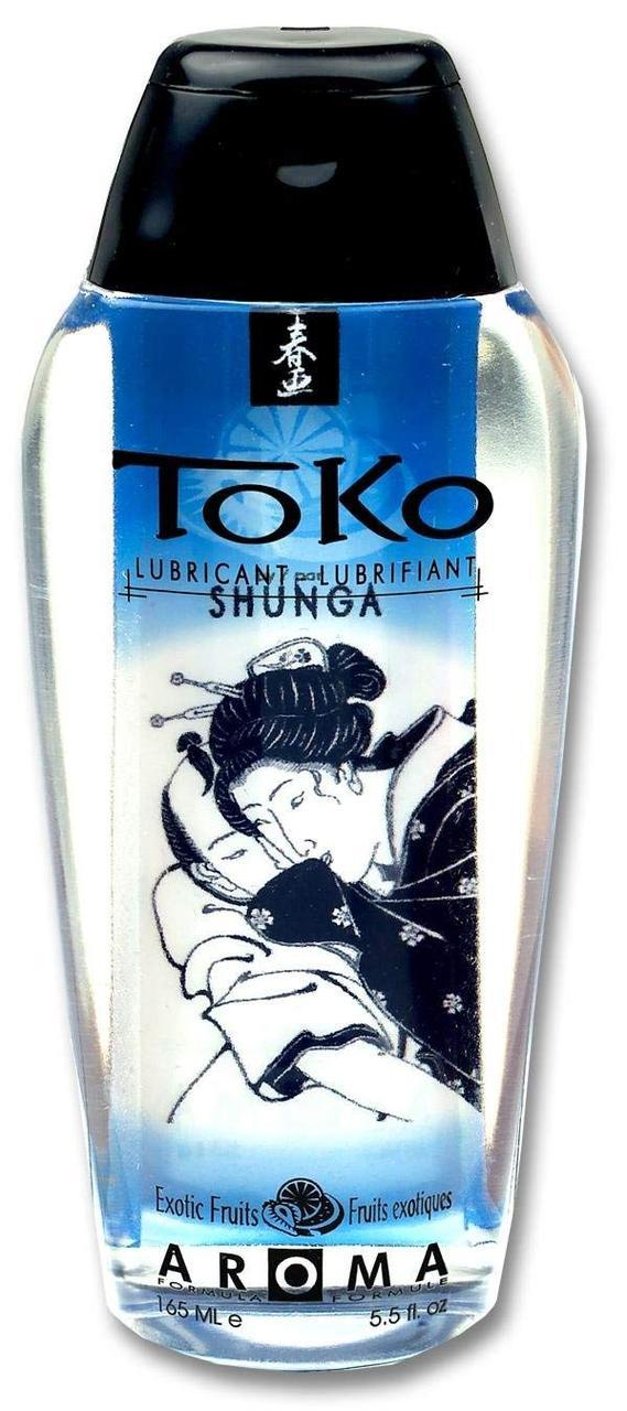 Лубрикант на водній основі Shunga Toko Aroma Lubricant Exotic Fruits з ароматом і смаком екзотичних фруктів   | Knopka