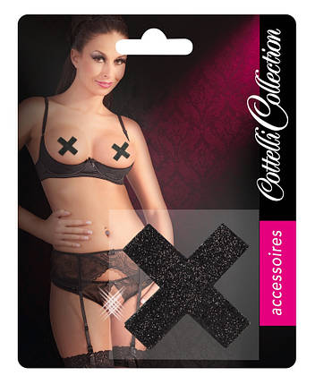 Наклейки на соски Cottelli Collection Nipple Sticker X від Orion | Knopka, фото 1