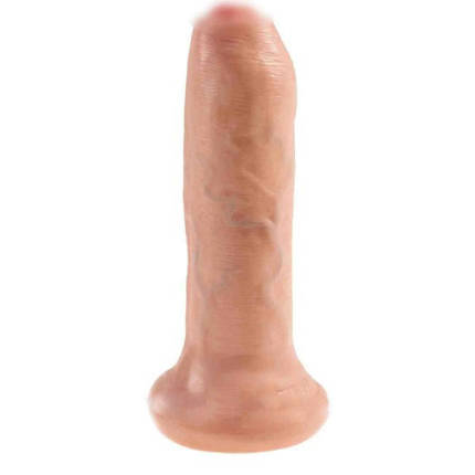 Фалоімітатор з рухомою крайньою плоттю Pipedream King Cock - 6 inch Uncut Cock | Knopka, фото 1