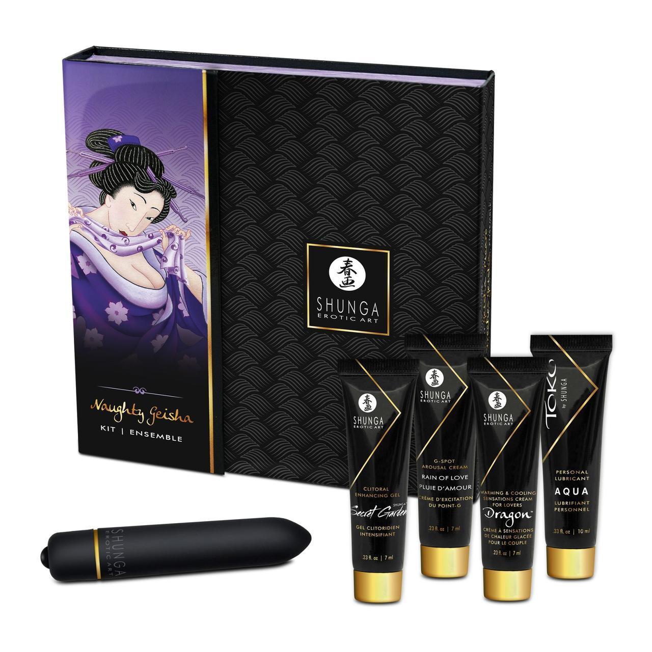 Подарунковий набір Shunga Naughty Geisha Kit   | Knopka
